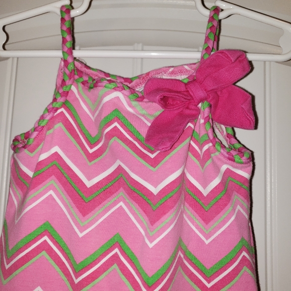 Bonnie Jean Other - Bonnie Jean Pink and green dress size 6